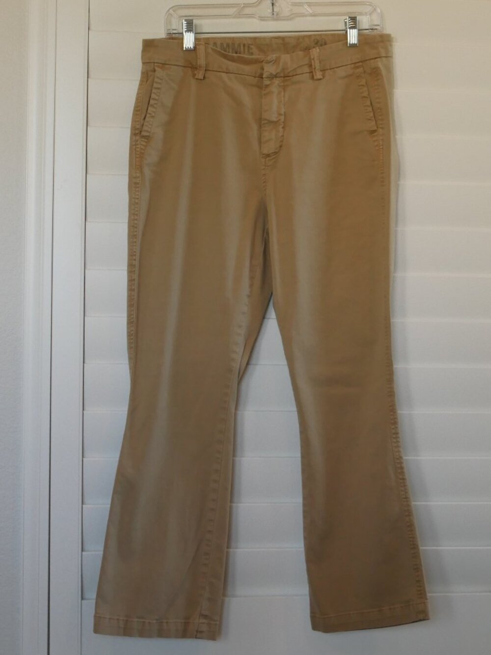 J. Crew Sammie Light Tan Khaki Pants- Women's Size 30 Tall